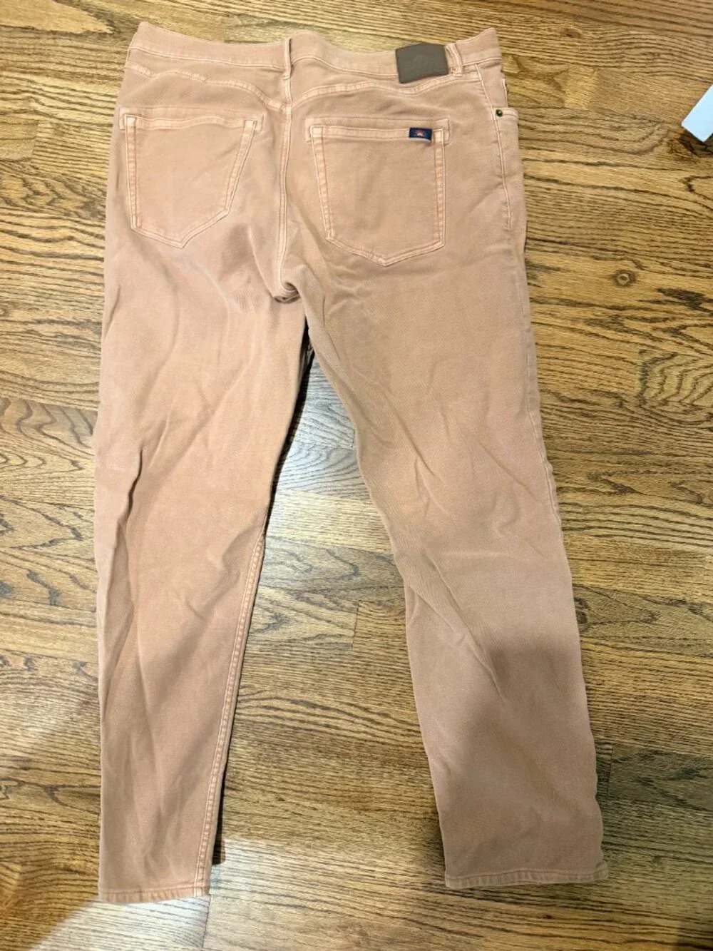 Fahtery Stretch Terry Athletic Fit Pant (30" Inseam) - Mesa Red - Mesa Red - Picture 5 of 6